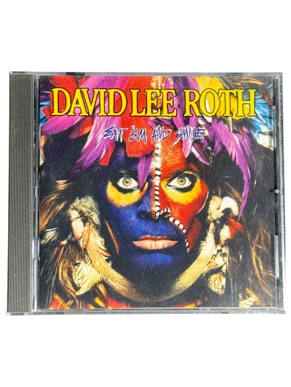 David Lee Roth Eat 'Em And Smile CD 1986 Warner Bros Made in USA Steve Vai